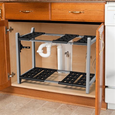 Vremi Expandable Under Sink Organizer Bathroom Kitchen Or Pantry Organization 616932229497 Ebay