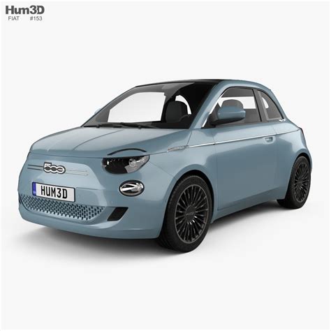 500 год — невисокосный год григорианского календаря. Fiat 500 la Prima France cabriolet 2020 3D model ...