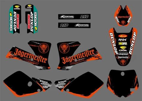 0522 New Style Black And Orangeteam Graphics And Backgrounds Decals