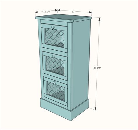 Linda @ mixed kreations3 comments. Ana White | Vegetable Bin Cupboard - DIY Projects