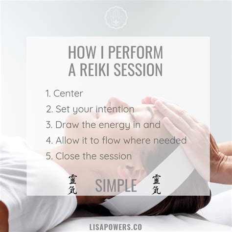 How I Perform A Reiki Session Lisa Powers Official Site