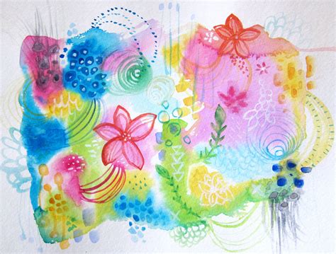 Watercolor Doodle Marcia Visit My Blog At Marciabeckettbl Flickr