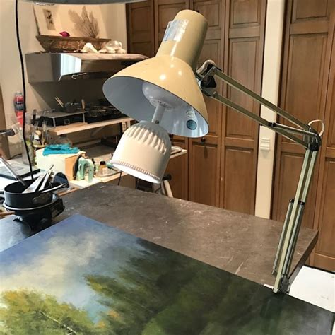 A Simple Art Studio Lighting System For Better Paintings Art Studio