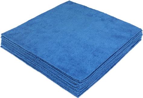 microfiber cloth 14 x 14 300gsm standard blue eurow clean spot
