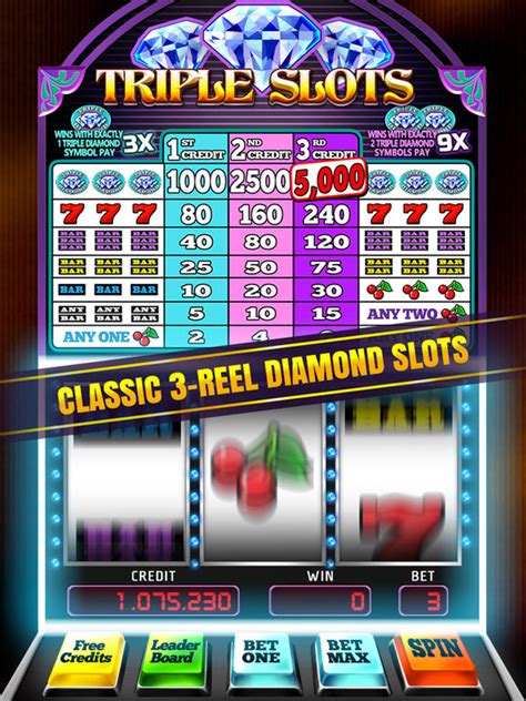 App Shopper Triple Diamond Slot Machine Vegas Classic Slots Games