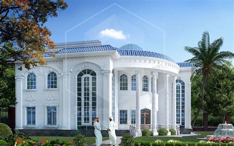 Classical Villa On Behance
