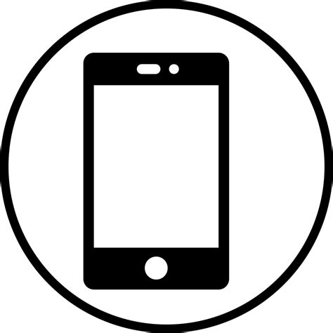Mobile Phone Svg Png Icon Free Download 227924