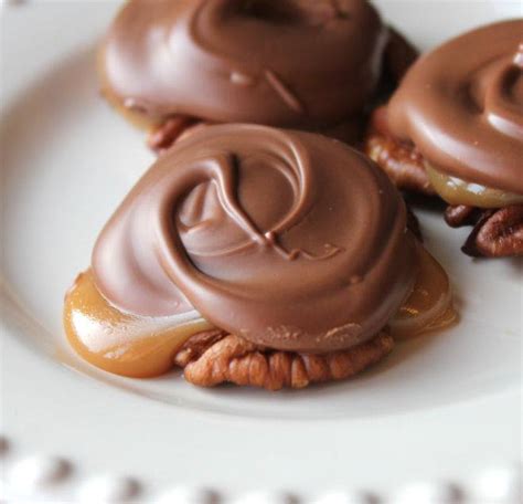 Chocolate Pecan Turtle Clusters Best Cooking Recipes In The World