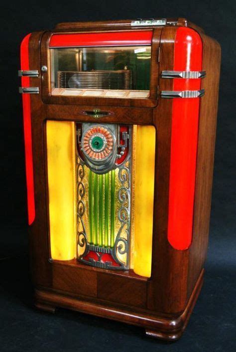 1938 Wurlitzer Jukebox Jukeboxes Jukebox Antique Radio