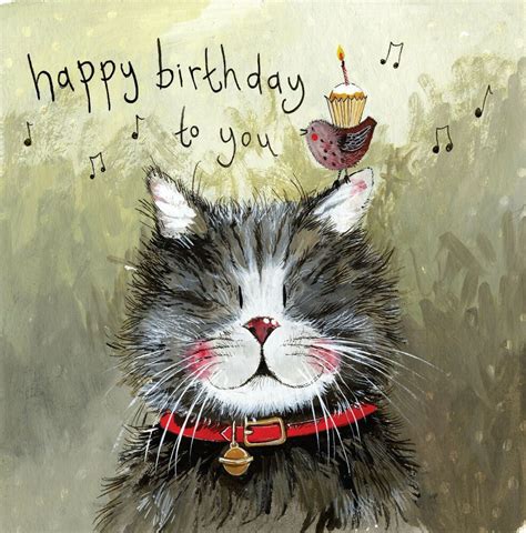 Free Cat Birthday Cards Design Your Very Own Cats Printable And Online