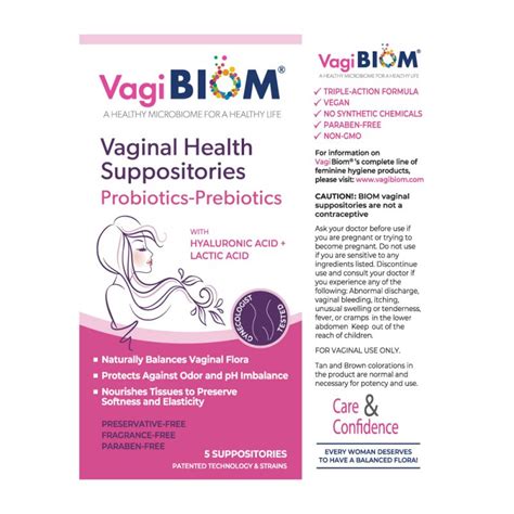 vaginal probiotic suppository biom probiotics