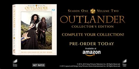 Outlander Season One Volume Two Coming To Dvd Blu Ray In September Outlander Tv News