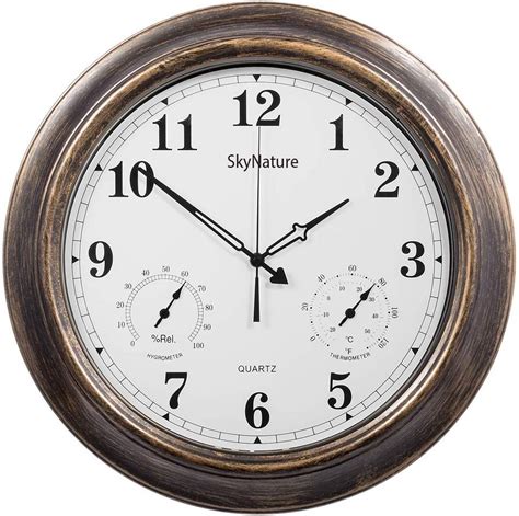 36 Oversized Outdoor Weather Wall Clock Lulifinal