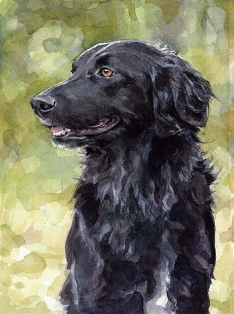 Hand Crafted 5x7 Custom Pet Watercolor By David Scheirer