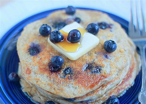 Lemon Blueberry Yogurt Pancakes