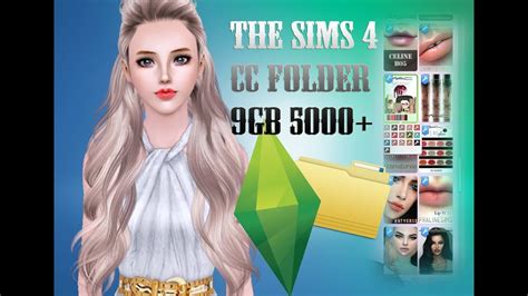 The Sims 4 Cc Folder 2017 9gb 5000 Doovi