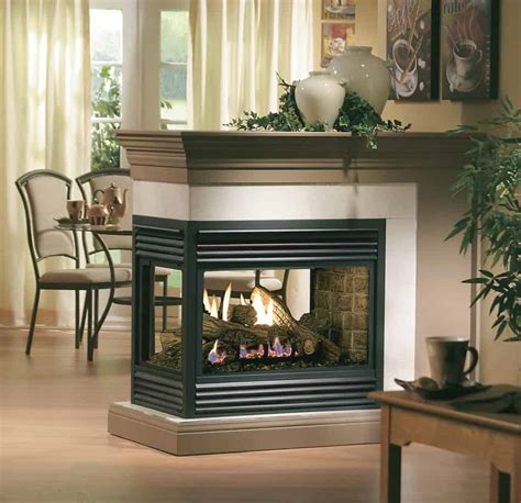 Kingsman Mdv31 See Through Gas Fireplace Safe Home Fireplace