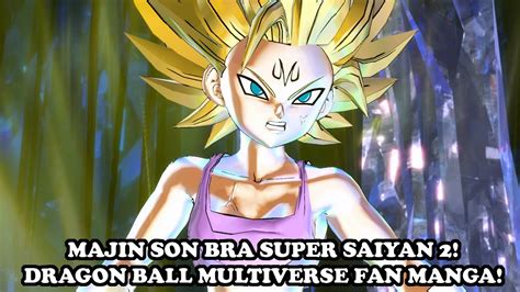 Majin Son Bra Ssj2 Vegitos Daughter Db Multiverse Fan Manga Dragon Ball Xenoverse 2 Mods
