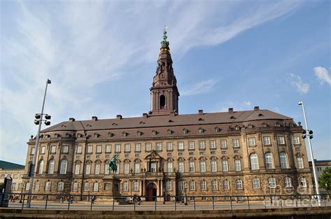 Christiansborg Palace Copenhagen Denmark Digital Art By