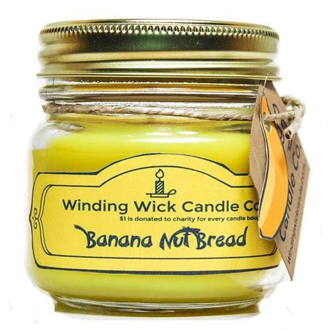 Banana Nut Bread Scented Candle Oz Banana Nut Bread Candles Make