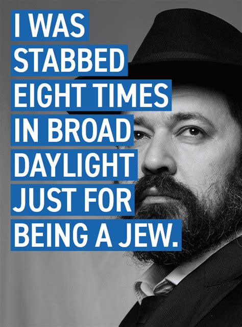 Rabbi Shlomo Noginskis Story Cjp Face Jewish Hate