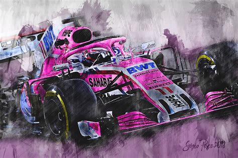 Formula 1 Artwork And Formula 1 Canvas Art By Motorsport Art