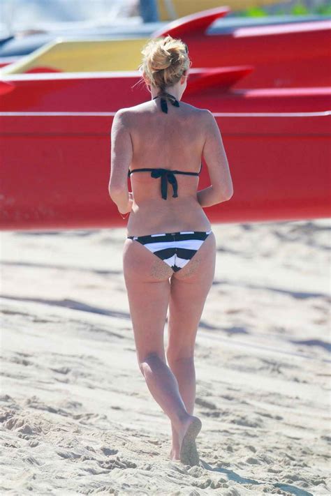 Camille Grammer In Bikini At The Beach Kona Lacelebs Co