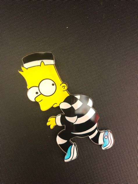 Pop Art The Simpsons Bart Simpson Costume Outfit Acrylic Etsy