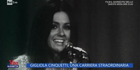 Playlist La Vita In Diretta Gigliola Cinquetti Un Libro Per