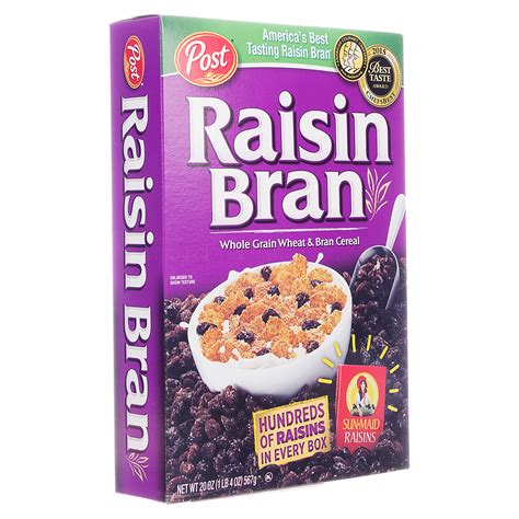 Cereal Post Raisin Bran Con Pasas 567gr