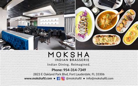 Moksha Indian Brasserie Indian Dining Reimagined