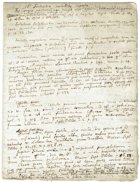 Autograph Manuscript Unsigned By Newton Isaac English Mathematician