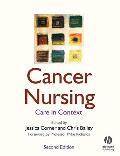 Cancer Nursing Care In Context 9781405122535 Iberlibro