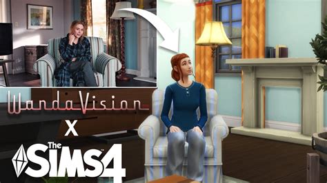 I Recreated The Wandavision Episode 7 House In The Sims 4 Sims 4