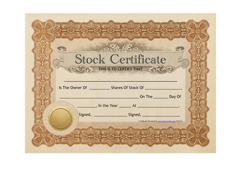40 Free Stock Certificate Templates Word Pdf Artofit