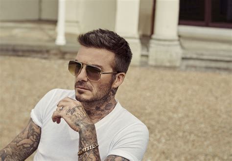 David Beckham Unveils His New Db Shades Collection