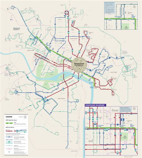 Richmond Va Public Transportation Map Transport Informations Lane