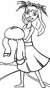 Двенадцать человек несут 12 хлебов. Картинка - Двенадцать человек несут 12 хлебов.