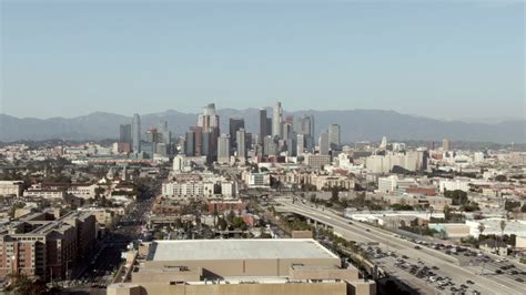 Skyline Of Los Angeles California During The Day Image Free Stock