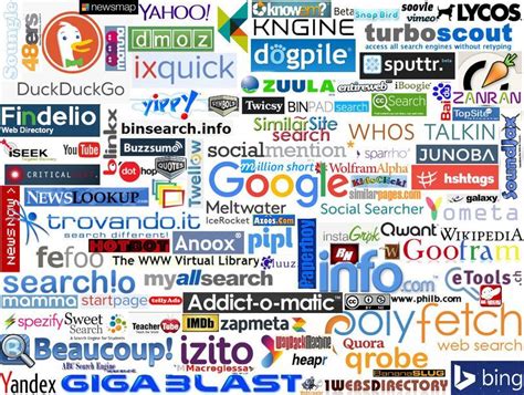 100 Search Engines Logos Image For You To Use Search Engine Free Keyword Tool Popular Search