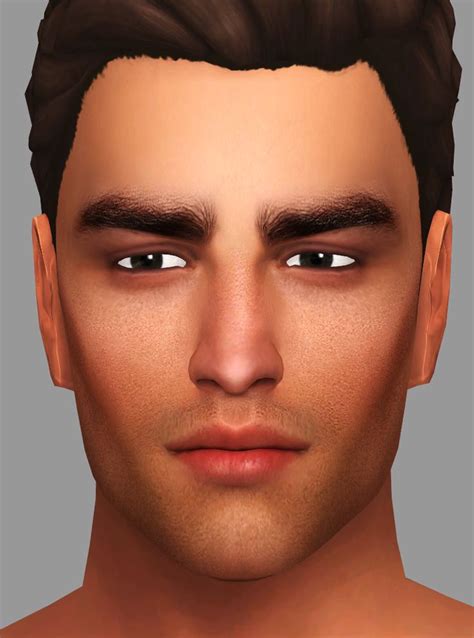 Lana Cc Finds — Golyhawhaw First Male Skin Overlay For Sims 4