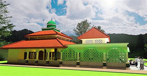MASJID BAITUL JANNAH RW PERUM PERMATA TANGERANG Rencana Pembangunan Teras Masjid Baitul