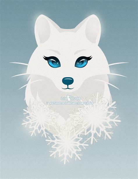 Arctic Fox Princess By Lilakatly On Deviantart