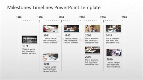 Timeline Pictures Board Design For Powerpoint Slidemodel