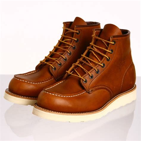 Red Wing Shoes Classic Moc Toe Boot The Shoe Buff Mens