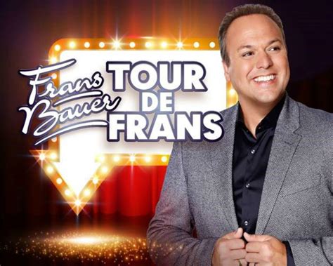 Wat ik je zeggen wil. Frans Bauer komt naar Vlaanderen met 'Tour De Frans ...