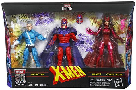 Marvel X Men Marvel Legends Magneto Quicksilver Scarlet Witch