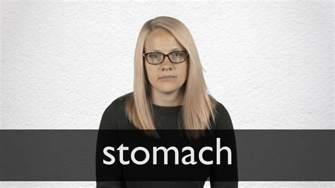 How To Pronounce Stomach In British English Youtube