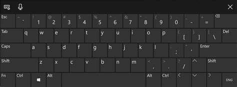 Enabling And Using Touch Screen Keyboard In Windows 10