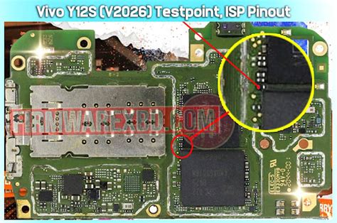 Vivo Y S V Test Point ISP Pinout Screen Lock FRP Solution